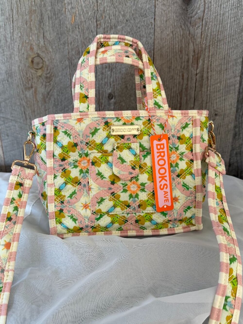 Brooks OTW Quilted Crossbody - Chelsea Gardens